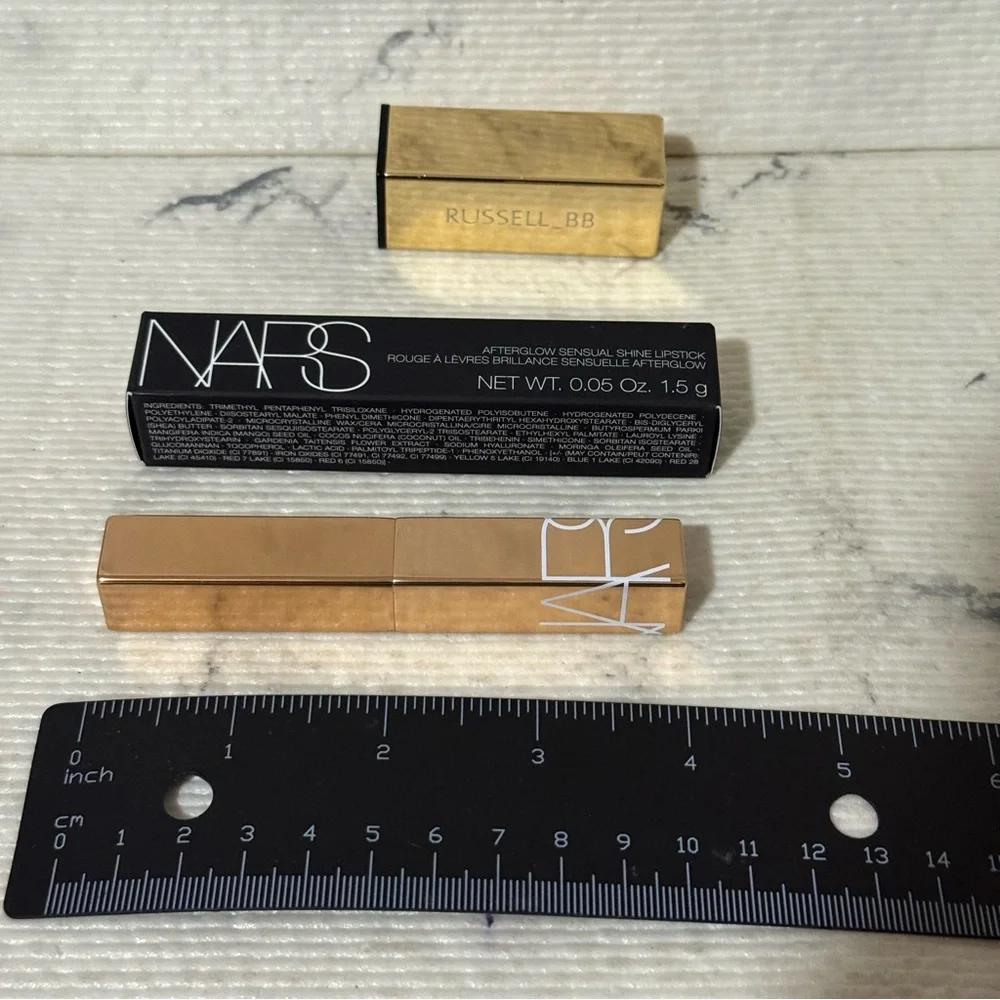 NARS Afterglow Sensual Shine Lipstick in Color First Move (Ballerina Pink)